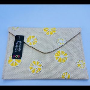 Clements Ribeiro Pop Straw Clutch NWT